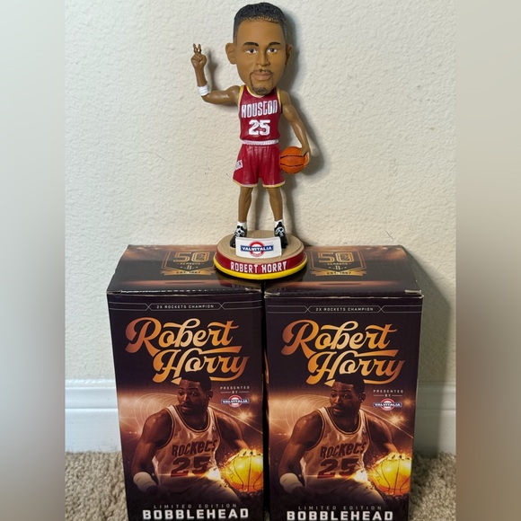 Robert Horry Rockets Bobblehead - Picture 2 of 2